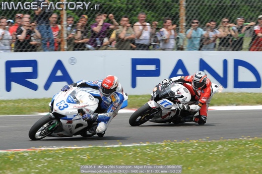 2008-05-11 Monza 2604 Supersport - Miguel Praia - Honda CBR600RR